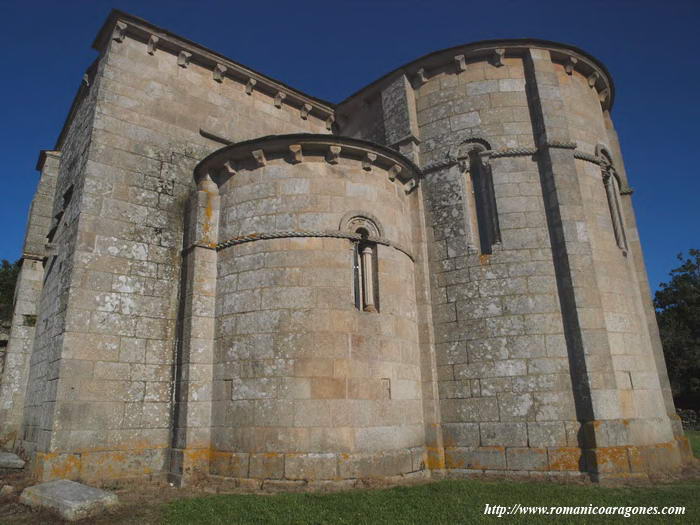 CABECERA DEL TEMPLO DESDE EL LADO SUR